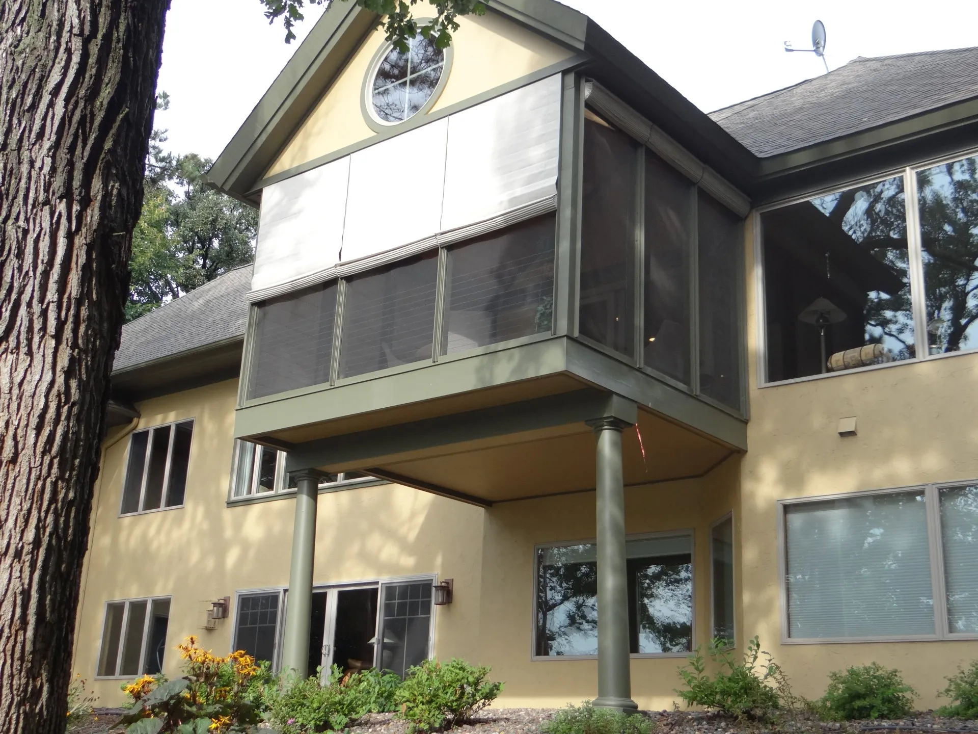 Elevated Screen Porch with Beautiful View